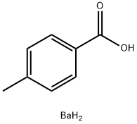 barium p-toluate Struktur