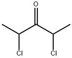 2,4-ジクロロ-3-ペンタノン 化学構造式