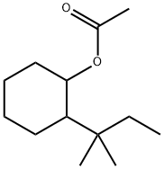 2-TERTIARY PENTYL CYCLOHEXANYL ACETATE Structure