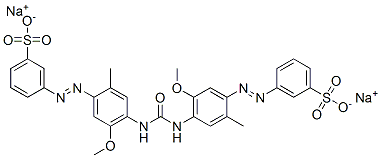 67875-16-5 disodium 3,3'-[carbonylbis[imino(5-methoxy-2-methyl-4,1-phenylene)azo]]bis[benzenesulphonate]