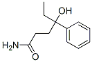 gamma-hydroxy-gamma-ethyl-gamma-phenylbutyramide Structure