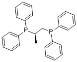 R-(+)-1,2-BIS(DIPHENYLPHOSPHINO)PROPANE Struktur