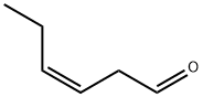 (Z)-3-ヘキセン-1-アール 化学構造式