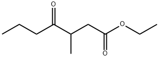 ethyl 3-methyl-4-oxoheptanoate  Struktur