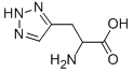 2H-1,2,3-Triazole-4-propanoicacid,alpha-amino-(9CI) Structure