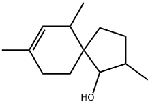 Spiro[4.5]dec-7-en-1-ol, 2,6,8-trimethyl- (9CI) Struktur