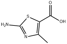 2-氨基-4-甲基噻唑-5-羧酸, 67899-00-7, 结构式