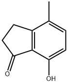 7-羟基-4-甲基-1-茚酮, 67901-82-0, 结构式