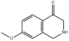 7-METHOXY-2,3-DIHYDROISOQUINOLIN-4(1H)-ONE Struktur