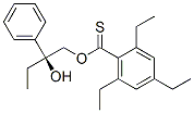 2,4,6-トリエチルベンゼンチオカルボン酸S-(2-ヒドロキシ-2-フェニルブチル) 化学構造式