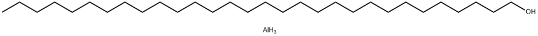アルミニウムトリス(トリアコンタン-1-オラート) 化学構造式