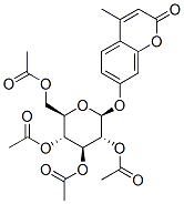 2H-1-Benzopyran-2-one, 4-methyl-7-((2,3,4,6-tetra-O-acetyl-beta-D-gluc opyranosyl)oxy)-|MUG第一步产品