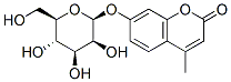 4-METHYLUMBELLIFERYL BETA-D-MANNOPYRANOSIDE Struktur
