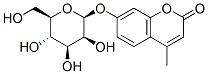 4-METHYLUMBELLIFERYL BETA-D-MANNOPYRANOSIDE Structure