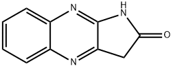 2H-Pyrrolo[2,3-b]quinoxalin-2-one,1,3-dihydro-(8CI,9CI) 结构式