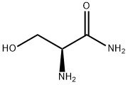 (S)-2-amino-3-hydroxypropionamide , 6791-49-7, 结构式