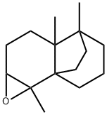 octahydro-3a,4,7b-trimethyl-2H-4,7a-ethanonaphth[1,2-b]oxirene 结构式