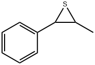 2-フェニル-3-メチルチイラン 化学構造式
