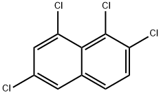 1,2,6,8-テトラクロロナフタレン 化学構造式