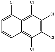 1,2,3,4,5-PENTACHLORONAPHTHALENE Structure