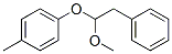 1-(1-Methoxy-2-phenylethoxy)-4-methylbenzene Struktur