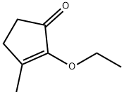 2-ethoxy-3-methylcyclopent-2-en-1-one Struktur