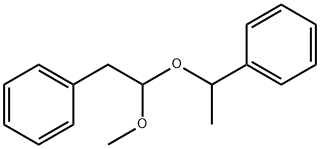 [1-(1-methoxy-2-phenylethoxy)ethyl]benzene  Struktur