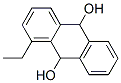 ethyl-9,10-dihydroanthracene-9,10-diol Struktur