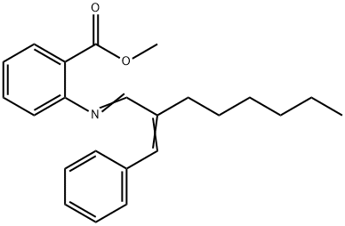 67924-13-4 2-[[2-(苯基亚甲基)辛亚基]氨基]苯甲酸甲酯