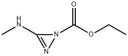 1H-Diazirine-1-carboxylicacid,3-(methylamino)-,ethylester(9CI) Structure