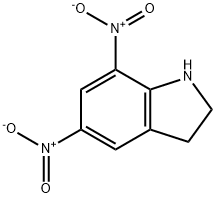 5,7-Dinitroindoline Struktur