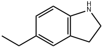 1H-INDOLE,5-ETHYL-2,3-DIHYDRO- Struktur