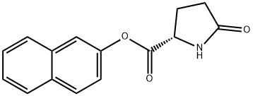 2-naphthyl 5-oxo-L-prolinate Struktur