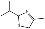 2,5-dihydro-2-isopropyl-4-methylthiazole Struktur