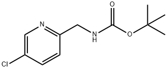 2-(N-Boc-aMinoMethyl)-5-chloropyridine Struktur