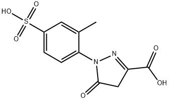 4,5-dihydro-1-(2-methyl-4-sulphophenyl)-5-oxo-1H-pyrazole-3-carboxylic acid|1-(2-甲基-4-磺苯基)-5-氧代-4,5-二氢-1H-吡唑-3-羧酸