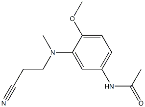 N-[3-[(2-cyanoethyl)methylamino]-4-methoxyphenyl]acetamide|