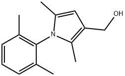 1-(2,6-DIMETHYLPHENYL)-2,5-DIMETHYL-1H-PYRROLE-3-METHANOL 结构式