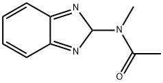 Acetamide, N-2H-benzimidazol-2-yl-N-methyl- (9CI) Struktur