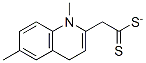 2-(1,6-dimethylquinolin-2-yl)ethanedithioate Structure