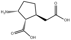 Cyclopentaneacetic acid, 3-amino-2-carboxy-, (1S,2S,3R)- (9CI)|