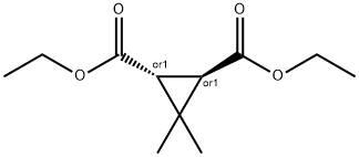 TRANS-DIETHYL CARONATE Structure