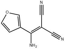 Propanedinitrile,  (amino-3-furanylmethylene)-  (9CI) Structure