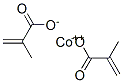 ビス(2-メチルプロペン酸)コバルト(II) 化学構造式