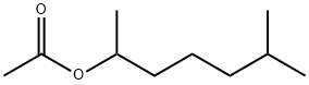 6-メチル-2-ヘプタノールアセタート 化学構造式