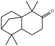 hexahydro-1,1,5,5-tetramethyl-2H-2,4a-methanonaphthalen-6(5H)-one 结构式