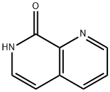1,7-萘啶-8(7H)-酮, 67967-11-7, 结构式