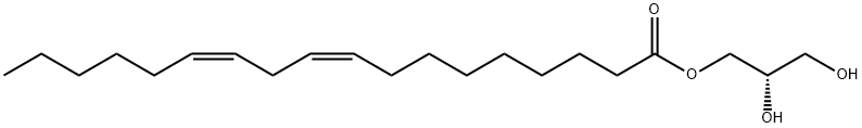 1-LINOLEOYL-(2S)-GLYCEROL, 67968-46-1, 结构式