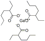异辛酸镓, 67969-68-0, 结构式