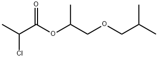 67969-81-7 1-methyl-2-(2-methylpropoxy)ethyl 2-chloropropionate